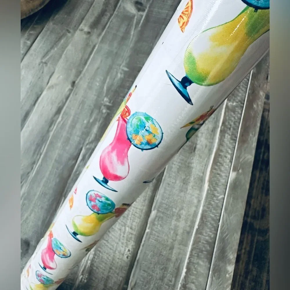 Tommy Bahama Tropical Cocktail Drinks Gift Wrap Wrapping Paper Roll